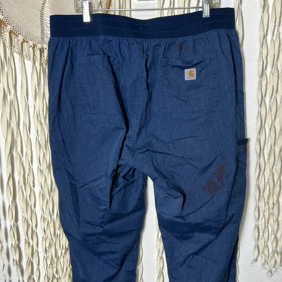 Carhartt Rugged Flex Blue Work Pants for Women Size XL/Regular - Picture 15 of 16